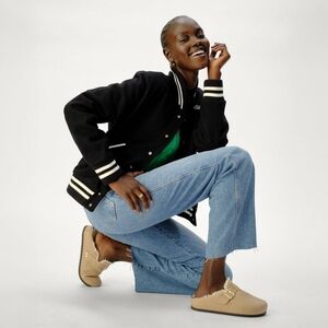 Rothy's Cozy Buckle Clog in Honey